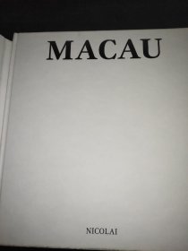 MACAU（澳门）英文画册