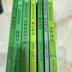 儒林外史 柳林风声两本 汤姆叔叔的小屋 地心游记 海底两万里 绿野仙踪 共七本