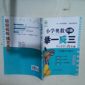 小学奥数举一反三 六年级 B版 