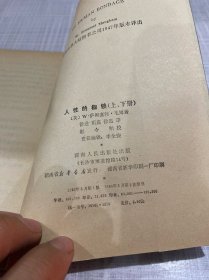 人性的伽锁下册