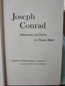 Joseph Conrad: Achievement and Decline《约瑟夫·康拉德：成就与衰落》