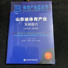 山东省体育产业发展报告(2018-20202021版)/体育产业蓝皮书