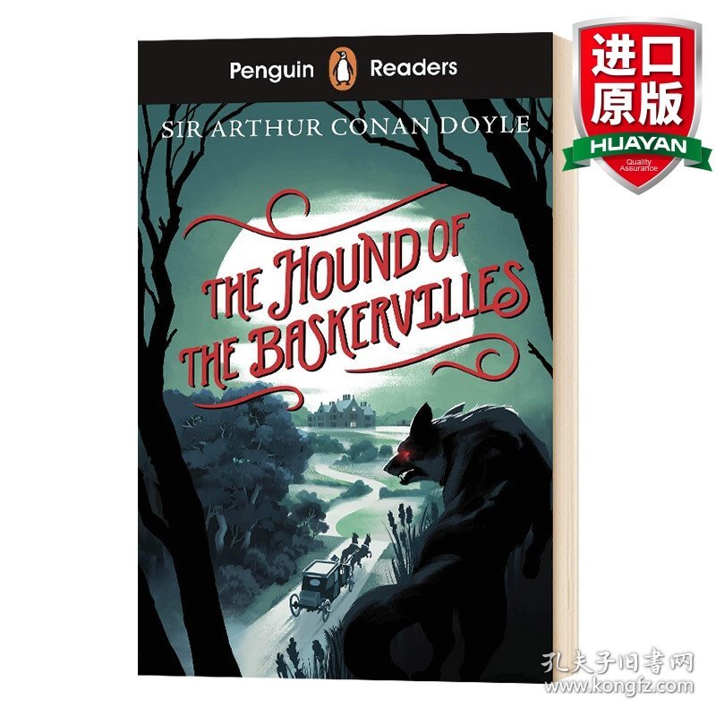 英文原版 Penguin Reader Starter Level: The Hound of the Baskervilles  企鹅兰登YA小说分级读物 巴斯克维尔的猎犬 英文版 进口英语原版书籍