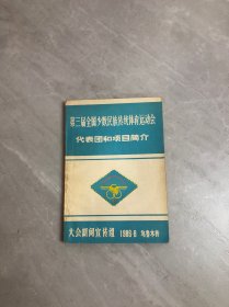 第三届全国少数民族传统体育运动会 代表团和项目简介