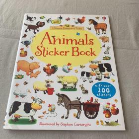 Animals sticker book