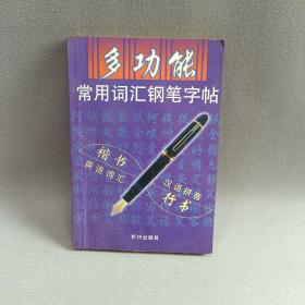 多功能常用词汇钢笔字帖