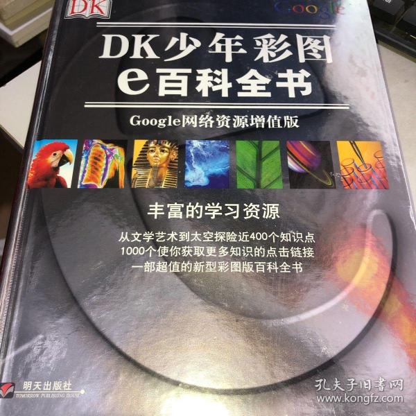 DK少年彩图e百科全书：Google网络资源增值版（彩印）