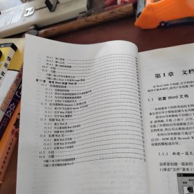 办公软件应用 中文word2000职业技能 培训教程