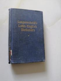 Langenscheidts Latin-English Dictionary 拉丁语-英语小词典【64开本】