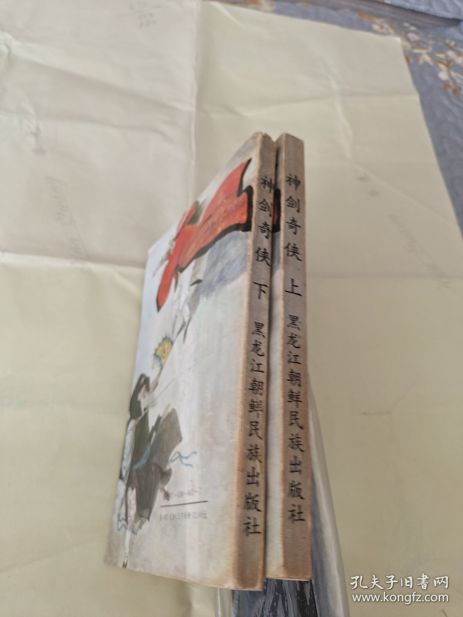 长篇侠义小说《神剑奇侠》上下册全四十回