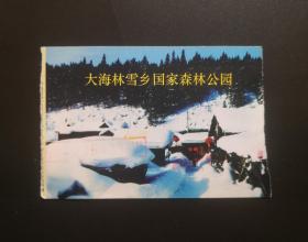 旧门票收藏-大海林雪乡门票