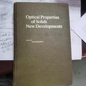 Optical Properties of Solids New Developments
固体的光学性质—新发展（英文 影印）