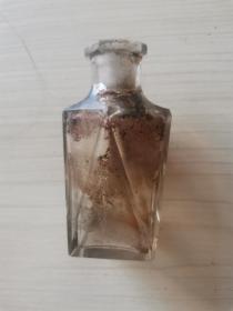 民国时期玻璃瓶，9.5*5