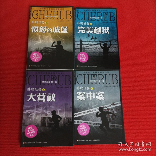 卧底任务.：愤怒的城堡、完美越狱、案中案、大营救【4本合售】