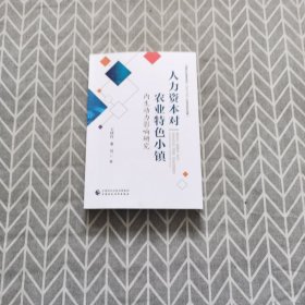 人力资本对农业特色小镇内生动力影响研究