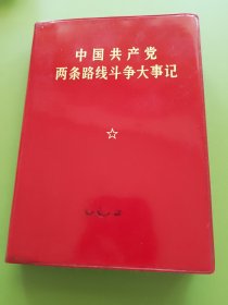 中国共产党两条路线斗争大事记（32开）---1969年10月重庆市革委会（重庆新华印刷厂），准库存新品！