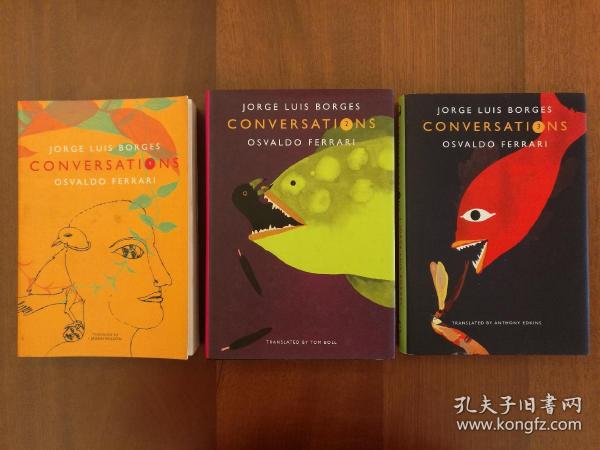 Conversations, Volume 1, Volume 2, Volume 3 （卷一为平装本，卷二和卷三为精装本） (三册合售）（现货，实拍书影）