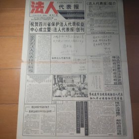 法人代表报 试刊2号 创