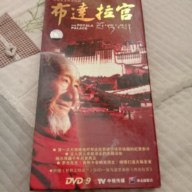 布达拉宫。大型人文记录电影。DVD两张。附赠世界文明遗产DVD一张。品相如图！看好再拍！