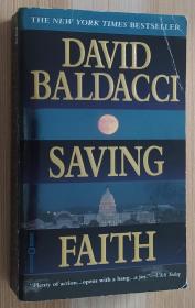英文原版書  Saving Faith Mass Market David Baldacci  (Author)
