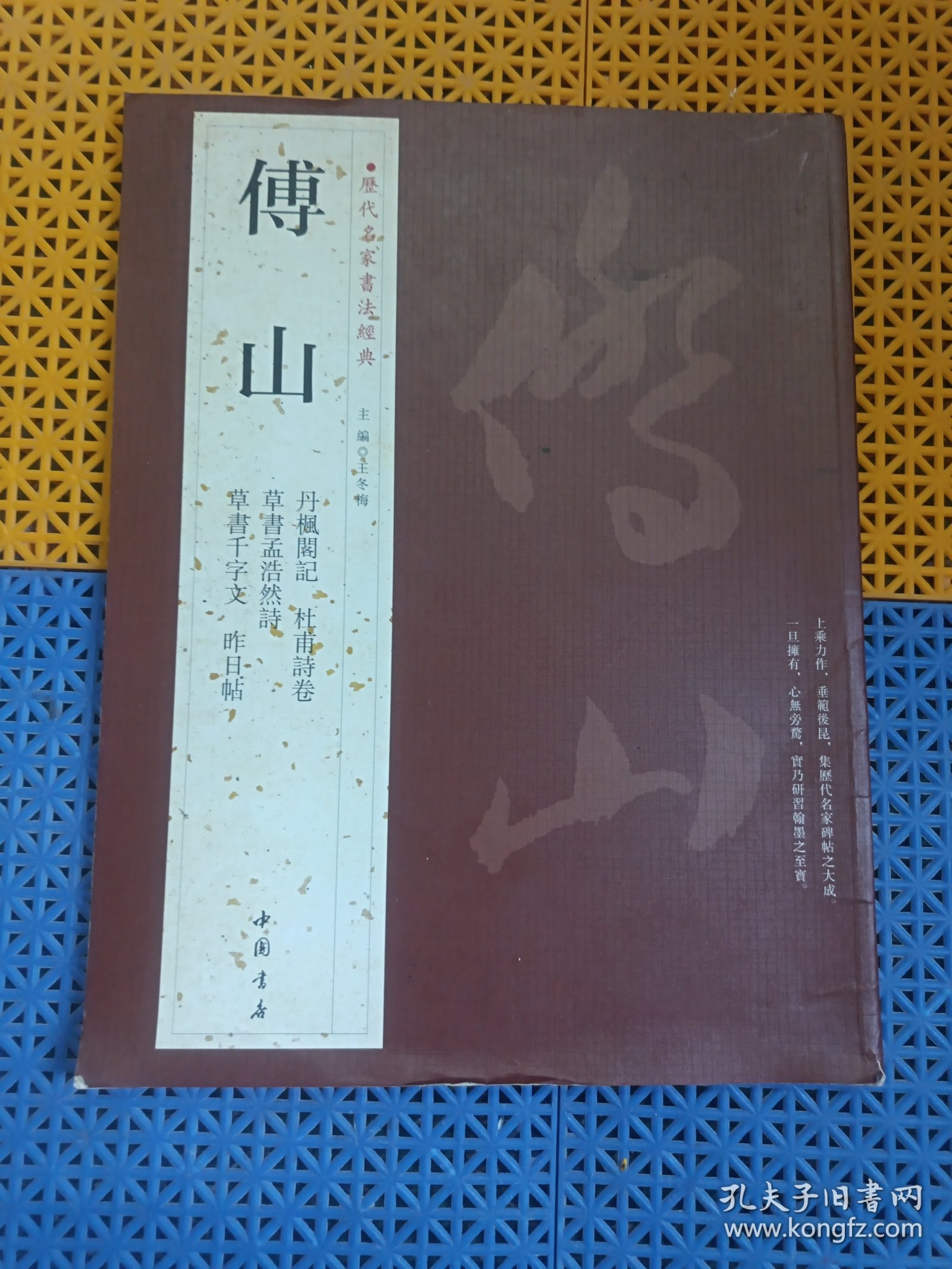 历代名家书法经典：傅山