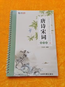 绍泽文化楷书成人练字帖学生硬笔钢笔凹槽21天临摹练字本大本豪华视频版（唐诗宋词 ）