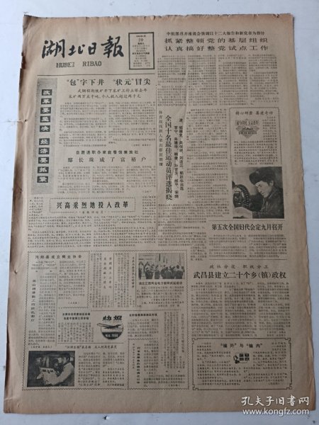 湖北日报1983年1月29日4版
