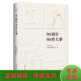 广西师范大学90周年校庆丛书·90周年90件大事