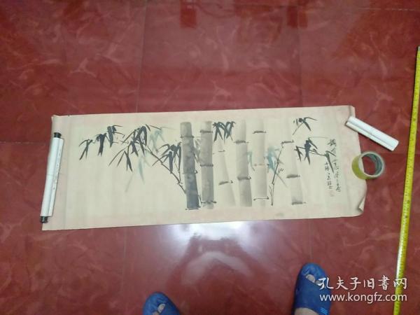 国画作品，竹子国画，不是宣纸的。自已看清楚按上面拍的发货