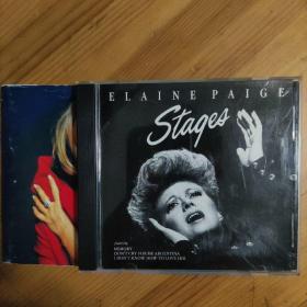 音乐剧女王 伊莲佩姬 Elaine Paige stages 中新普罗正版首版 CD