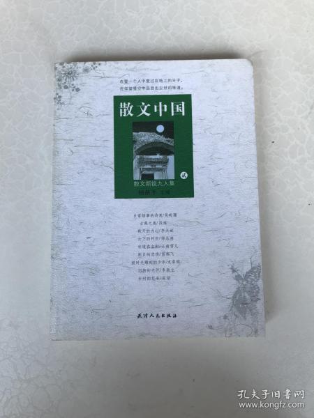 散文中国2：散文新锐九人集