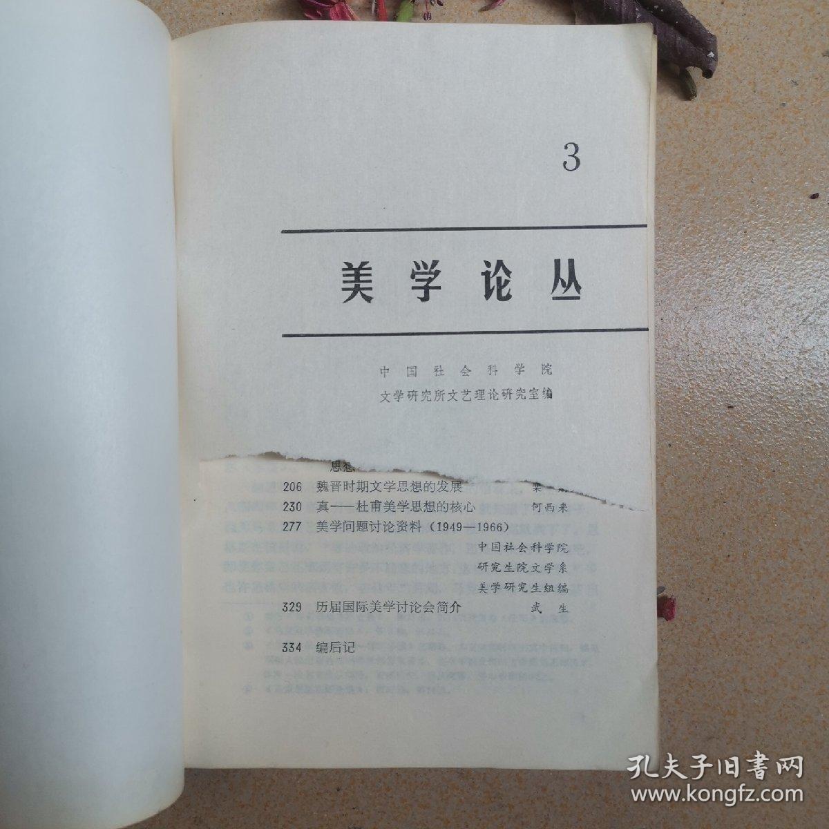 美学论丛