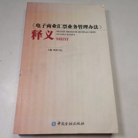 《电子商业汇票业务管理办法》释义