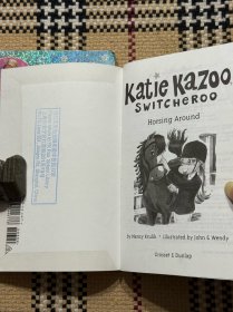 【英文儿童读物】Magic Pony Carousel + Katie Kazoo + Katie Prices Perfect Ponies （3本合售）插画本 品相自鉴