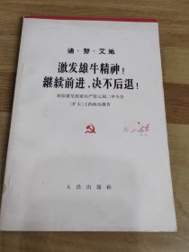 激发雄牛精神！继续前进，决不后退！
