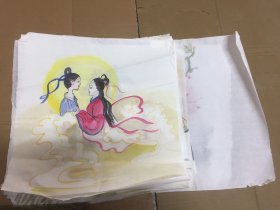 21张小幅画合售（尺寸不同 品相如图 实拍图自荐）