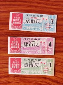 1969年江苏省语录布票