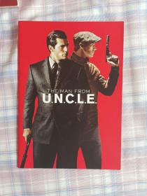 the man from uncle 秘密特工 电影场刊 电影宣传册