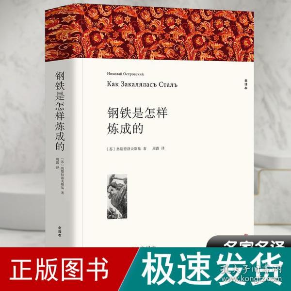 钢铁是怎样炼成的八年级下册初中生原著全译本完整版青少年中学生课外阅读小说文学世界名著