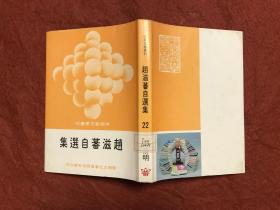 赵滋蕃自选集 中国新文学丛刊22