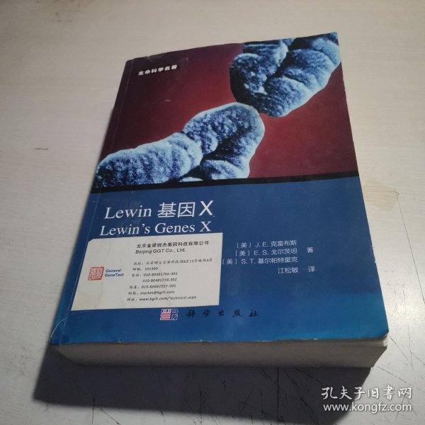 Lewin 基因X（中文版）