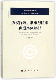 版权行政、刑事与民事典型案例评析/版权前沿案例研究