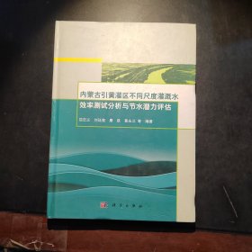 内蒙古引黄灌区不同尺度灌溉水效率测试分析与节水潜力评估