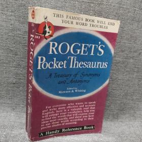 ROGET'S :Rocket Thesauru 同义词库