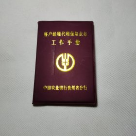 中国农业银行贵州省分行客户经理代理保险业务工作手册