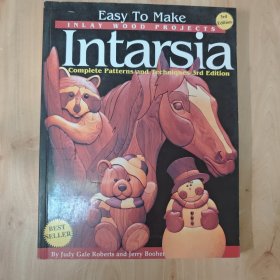 Easy to Make Inlay Wood Projects: Intarsia 易于制作鑲嵌木項(xiàng)目：嵌花