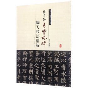 颜真卿多宝塔碑临习技法精解/历代名家碑帖临习技法精解 9787534858956 编者:周世闻//韩胜辉 中州古籍