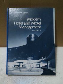 Modern Hotel and Motel Management 现代酒店和汽车旅馆管理【精装，品如图】