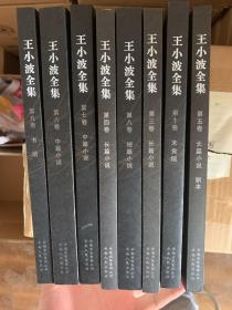 王小波全集 全十卷 8卷缺1.2