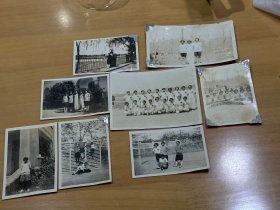 民国，青岛女子中学，照片